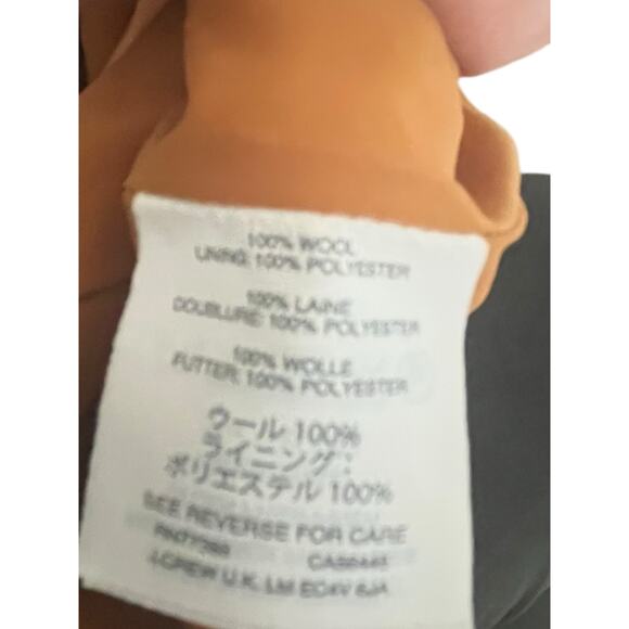 J.Crew Mustard Gold Wool A-Line Skirt - Size 8 - Button Front - FA16 - Picture 6 of 10